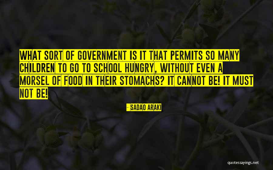 Morsel Of Food Quotes By Sadao Araki Morsel Of Food Quotes By Sadao Araki