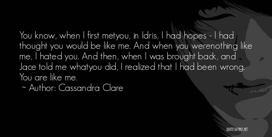 Mortal Instruments Jonathan Quotes By Cassandra Clare
