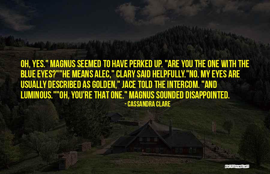 Mortal Instruments Magnus Quotes By Cassandra Clare Mortal Instruments Magnus Quotes By Cassandra Clare