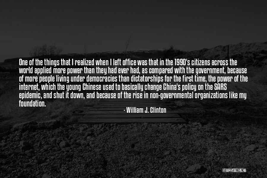 Mortgaged Means Quotes By William J. Clinton