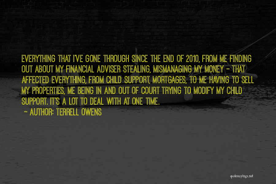 Mortgages Quotes By Terrell Owens