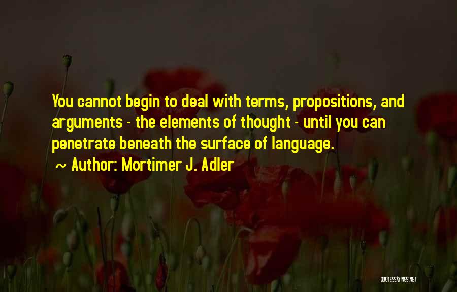 Mortimer J. Adler Quotes 1055376
