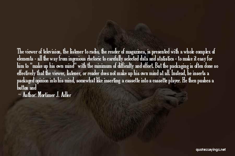 Mortimer J. Adler Quotes 1343367