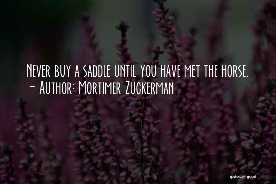 Mortimer Zuckerman Quotes 234901