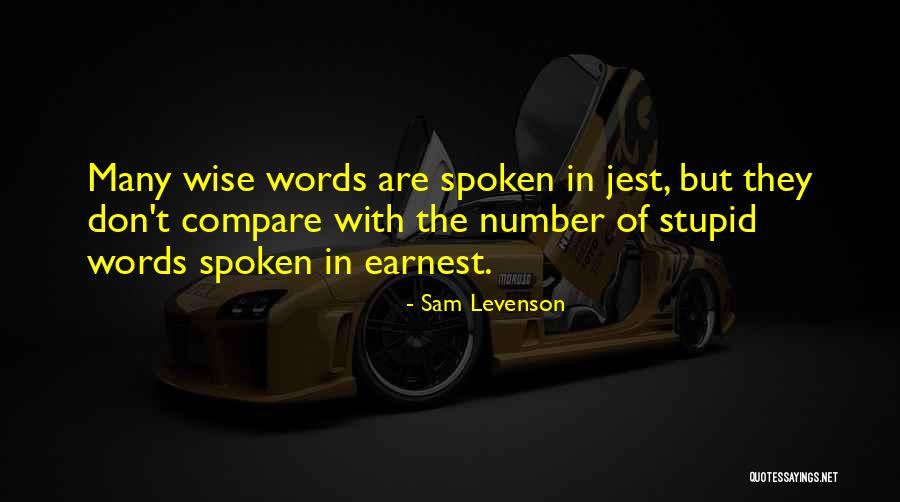 Mortman Doris Quotes By Sam Levenson Mortman Doris Quotes By Sam Levenson