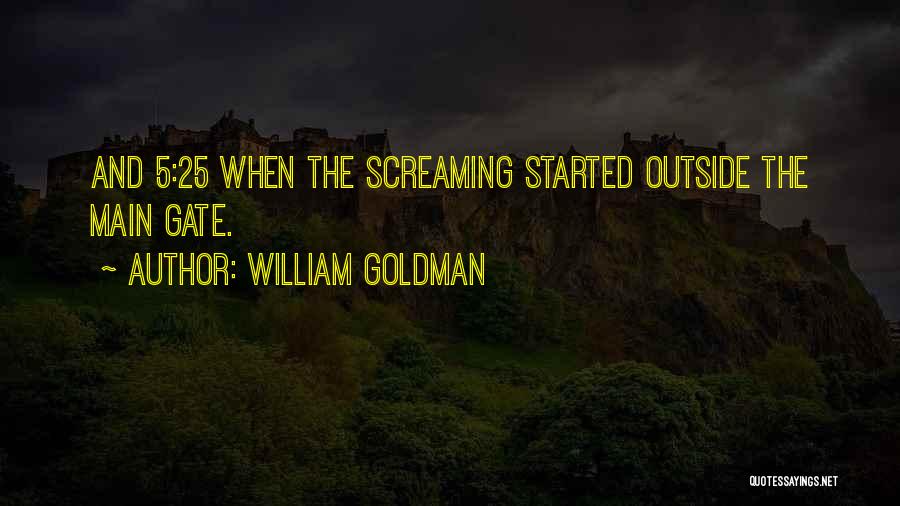 Morwood House Quotes By William Goldman