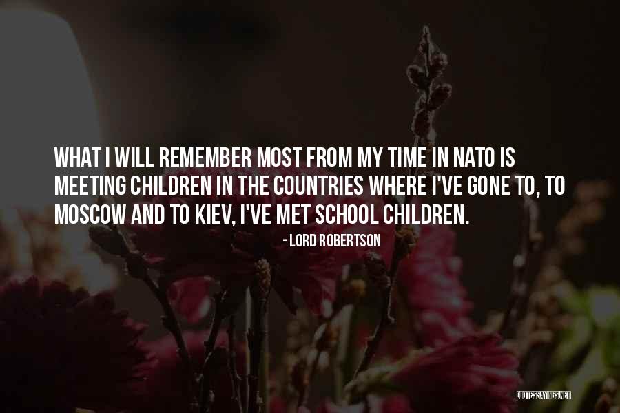 Moscow-petushki Quotes By Lord Robertson Moscow-petushki Quotes By Lord Robertson