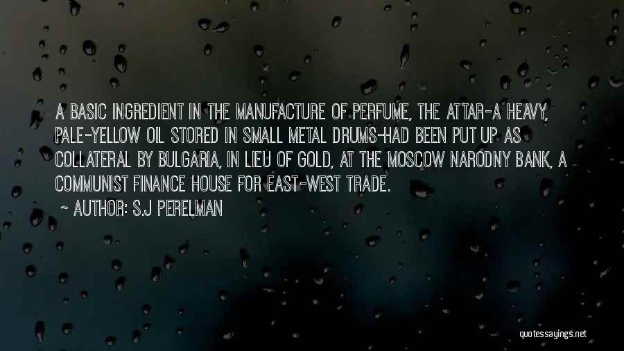 Moscow Quotes By S.J Perelman