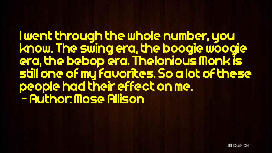 Mose Allison Quotes 1787605