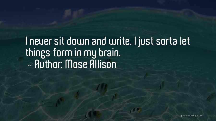 Mose Allison Quotes 189670