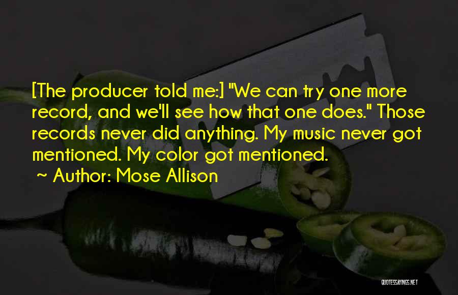 Mose Allison Quotes 508647