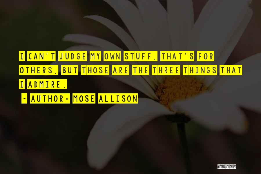 Mose Allison Quotes 683881