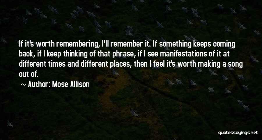 Mose Allison Quotes 914290