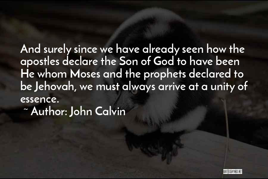 Moses And God Quotes By John Calvin