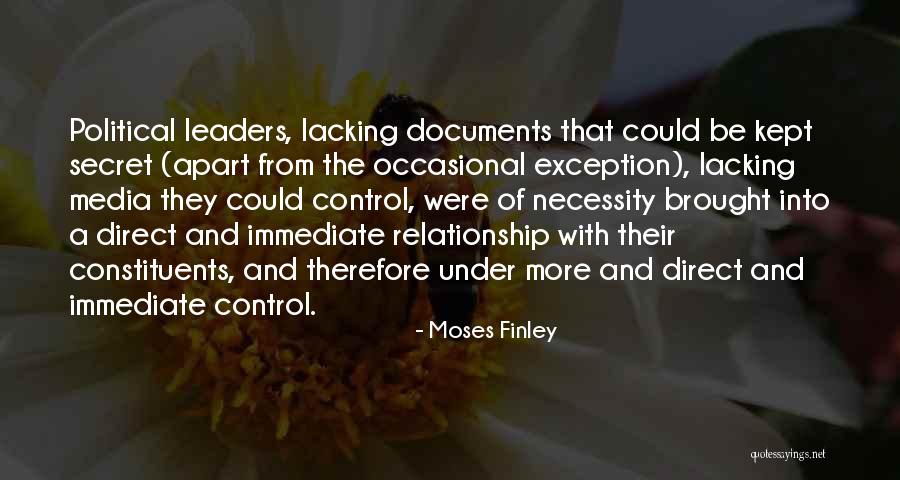 Moses Finley Quotes 850003