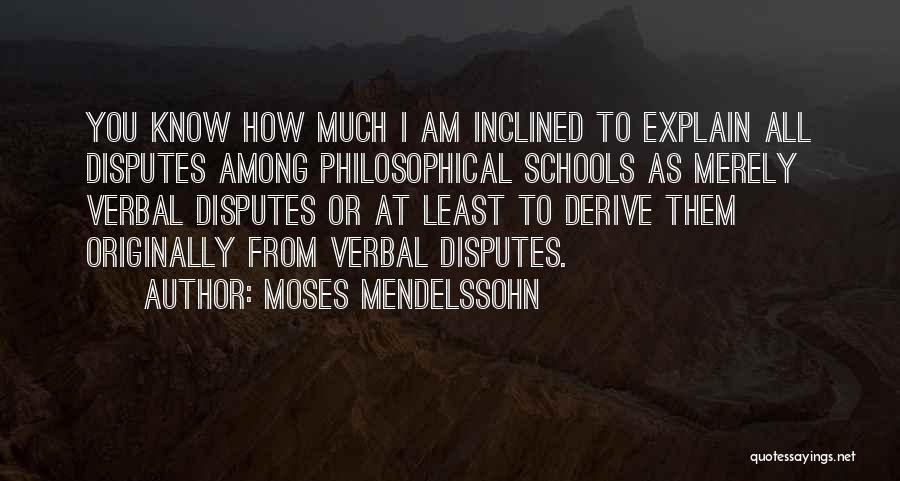 Moses Mendelssohn Quotes 1459541