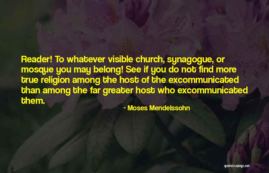 Moses Mendelssohn Quotes 1625254