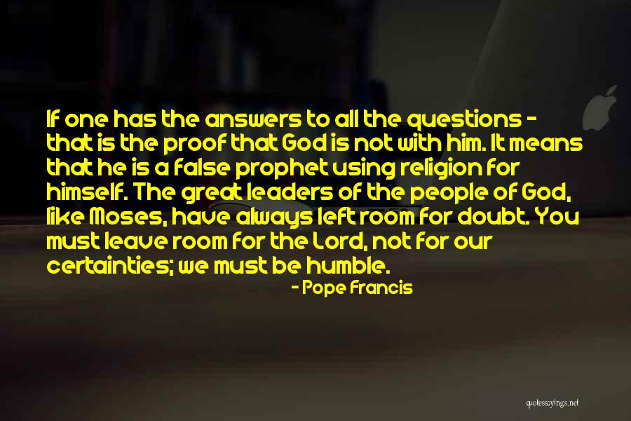 Moses The Quotes By Pope Francis Moses The Quotes By Pope Francis