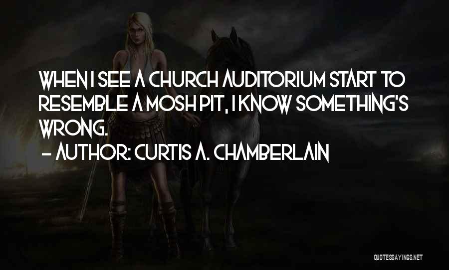 Mosh Pit Quotes By Curtis A. Chamberlain