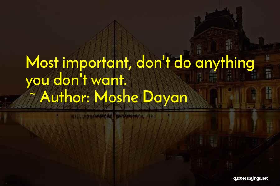 Moshe Dayan Quotes 999264