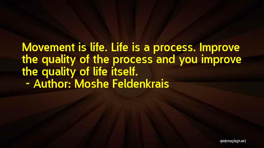 Moshe Feldenkrais Quotes 743728