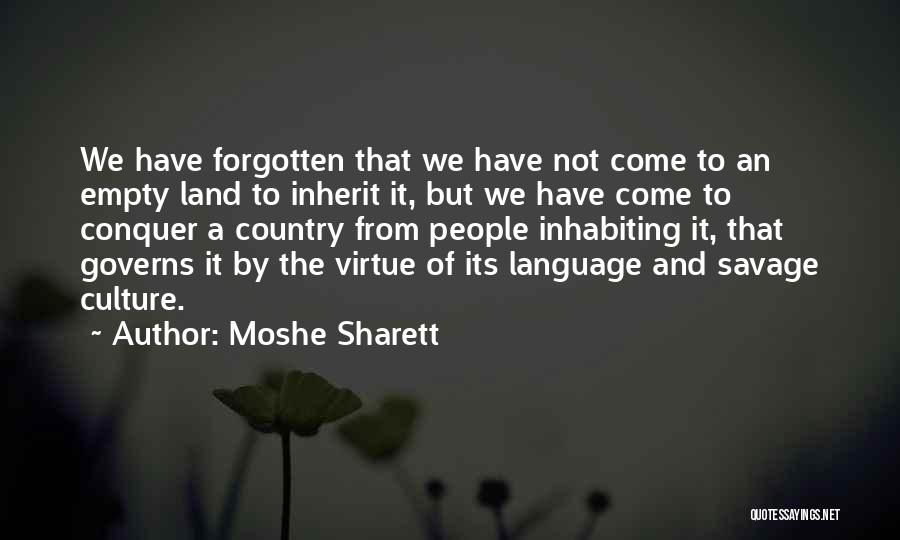 Moshe Sharett Quotes 688059