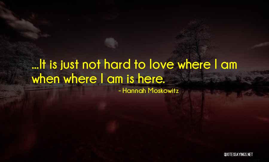 Moskowitz Quotes By Hannah Moskowitz Moskowitz Quotes By Hannah Moskowitz