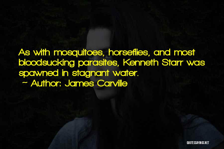 Mosquitoes Quotes By James Carville