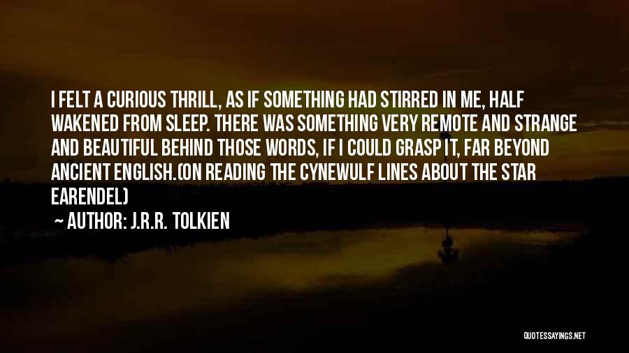 Most Beautiful English Quotes By J.R.R. Tolkien