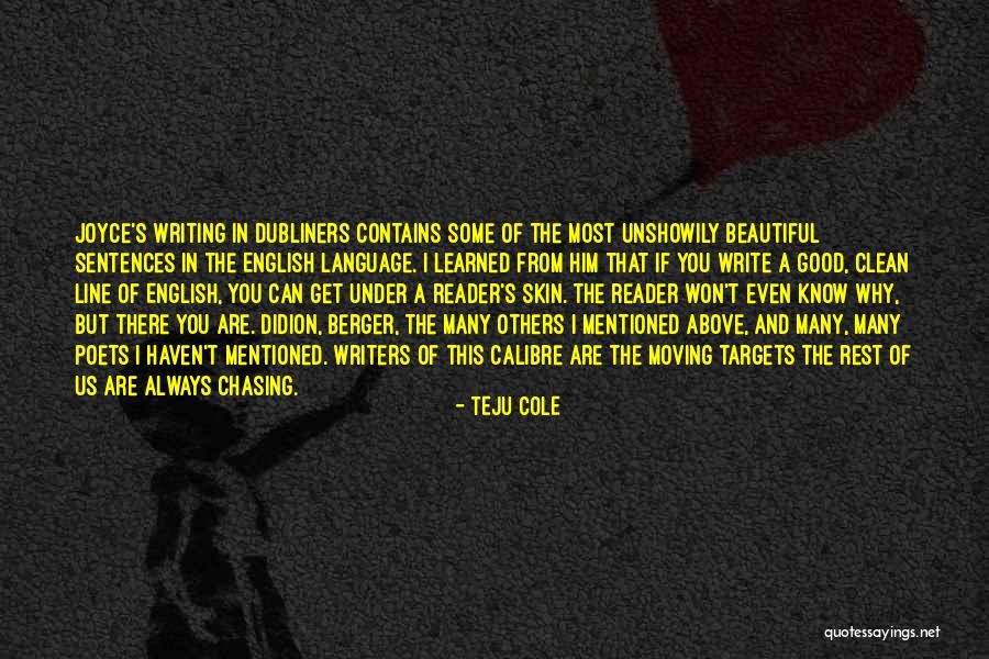 Most Beautiful English Quotes By Teju Cole