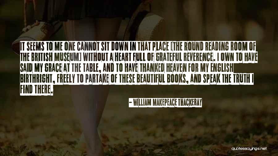 Most Beautiful English Quotes By William Makepeace Thackeray