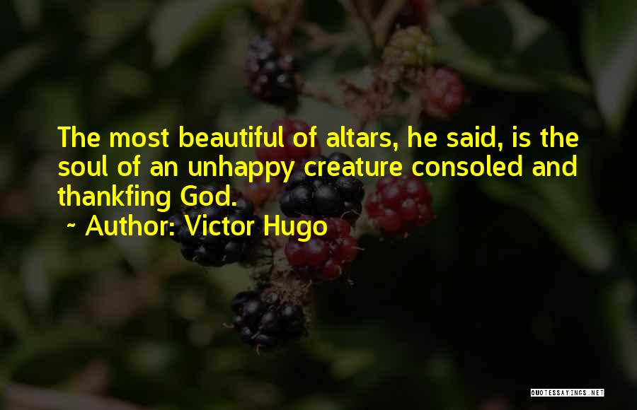 Most Beautiful God Quotes By Victor Hugo