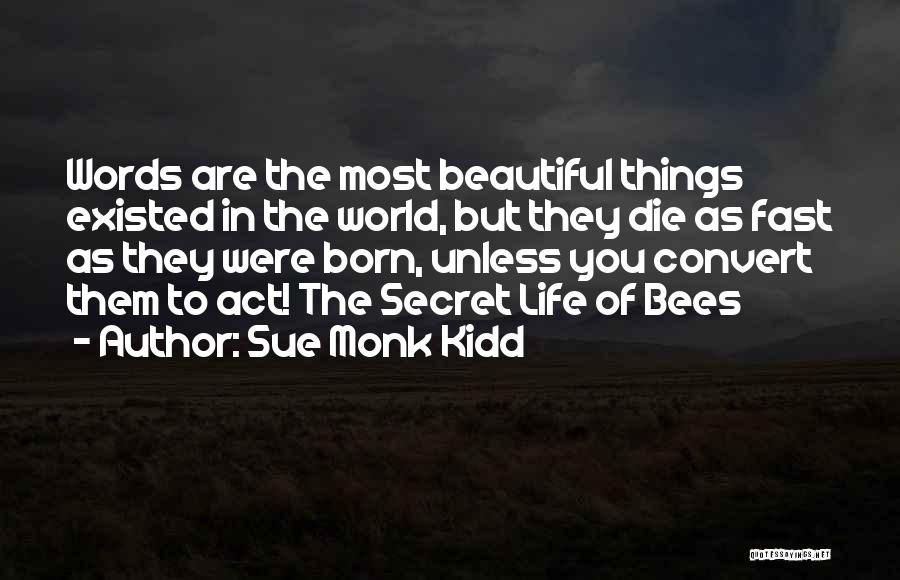 Most Beautiful Things In Life Quotes By Sue Monk Kidd