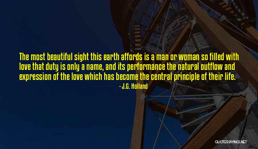 Most Beautiful Woman Love Quotes By J.G. Holland Most Beautiful Woman Love Quotes By J.G. Holland