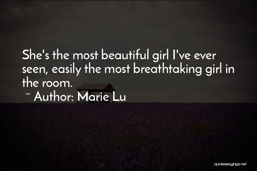 Most Breathtaking Quotes By Marie Lu