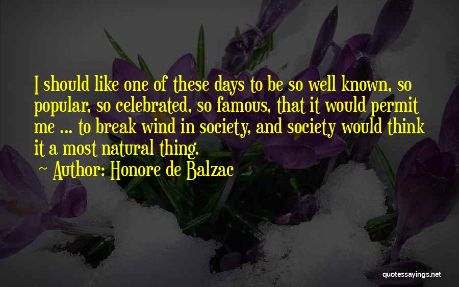 Most Celebrated Quotes By Honore De Balzac