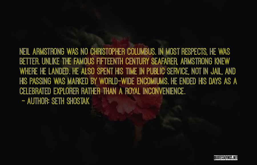 Most Celebrated Quotes By Seth Shostak