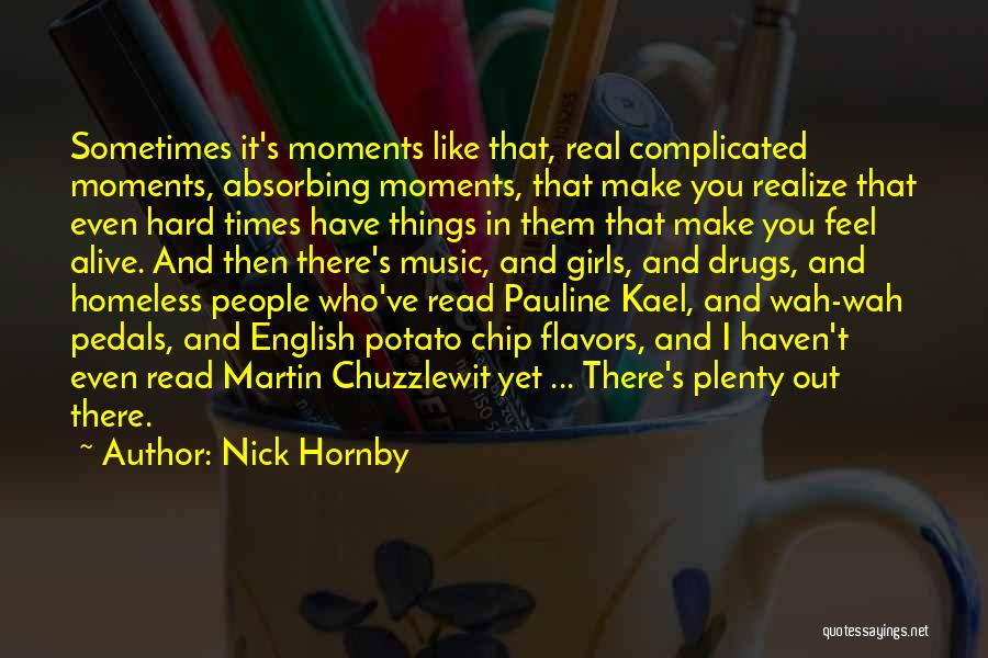 Most Complicated English Quotes By Nick Hornby