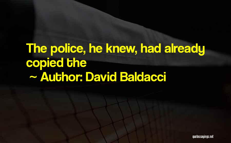 Most Copied Quotes By David Baldacci