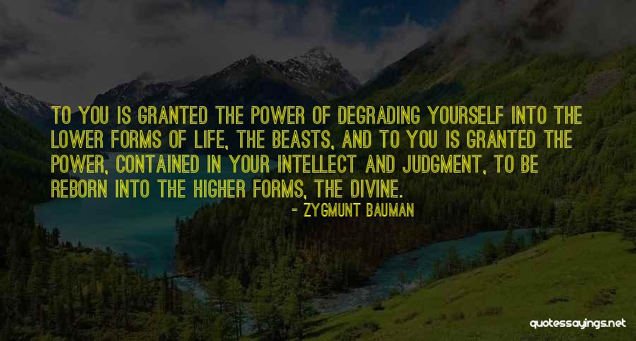 Most Degrading Quotes By Zygmunt Bauman