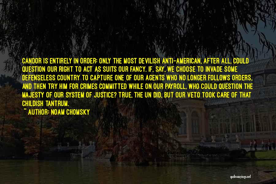 Most Devilish Quotes By Noam Chomsky