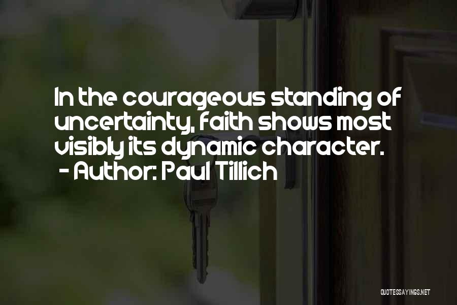 Most Dynamic Quotes By Paul Tillich