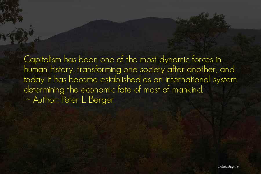 Most Dynamic Quotes By Peter L. Berger