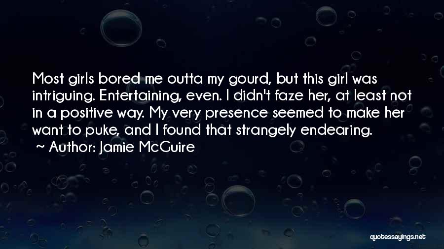 Most Entertaining Quotes By Jamie McGuire