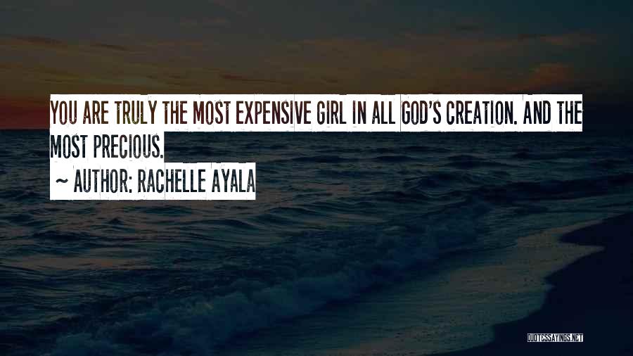 Most Expensive Love Quotes By Rachelle Ayala