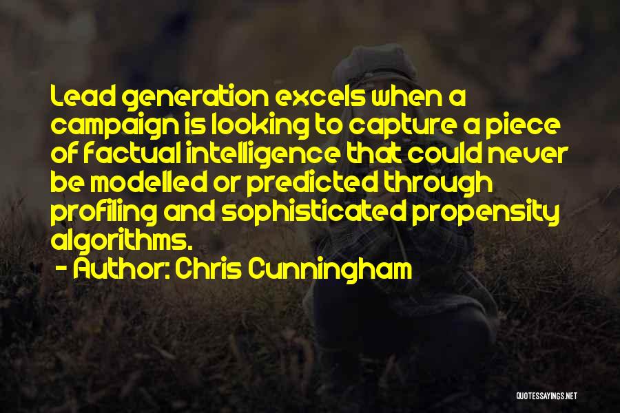 Most Factual Quotes By Chris Cunningham