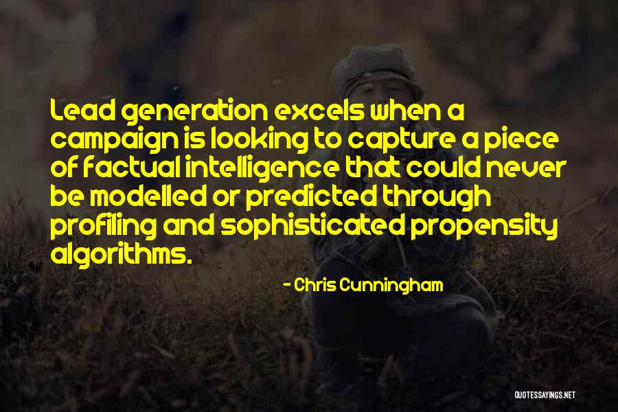 Most Factual Quotes By Chris Cunningham