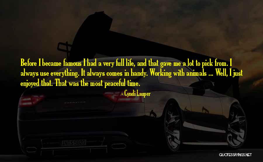Most Famous It Quotes By Cyndi Lauper Most Famous It Quotes By Cyndi Lauper