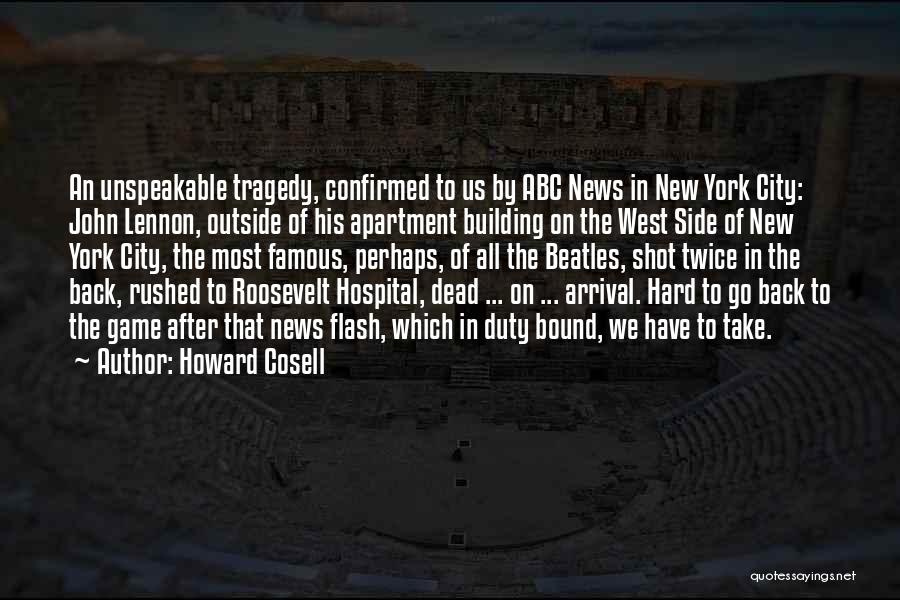 Most Famous New York Quotes By Howard Cosell