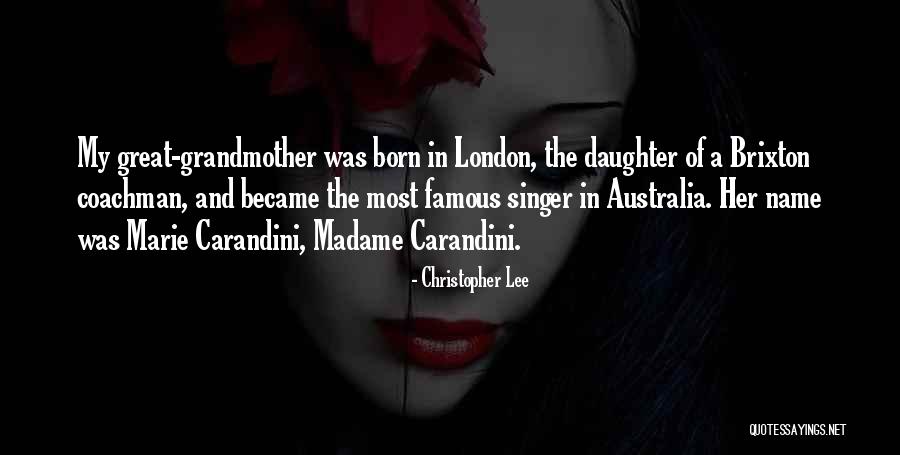 Most Famous Quotes By Christopher Lee Most Famous Quotes By Christopher Lee